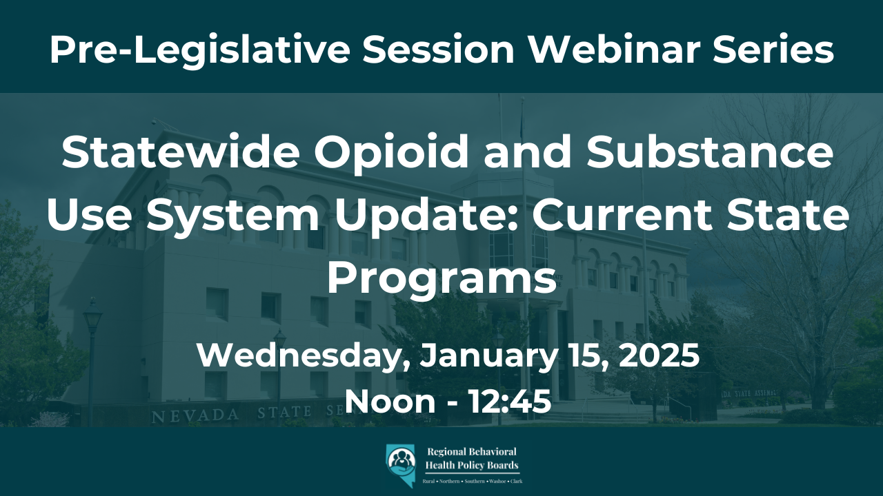 Statewide Opioid and Substance Use System Update: Current State ...